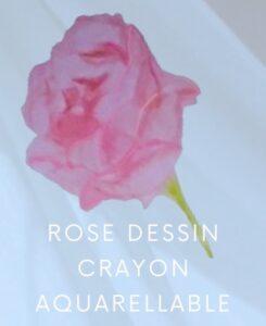 dessin crayon aquarellable